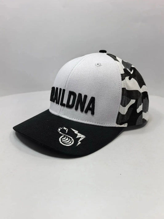 TrailDNA Camo Baseball Cap – White