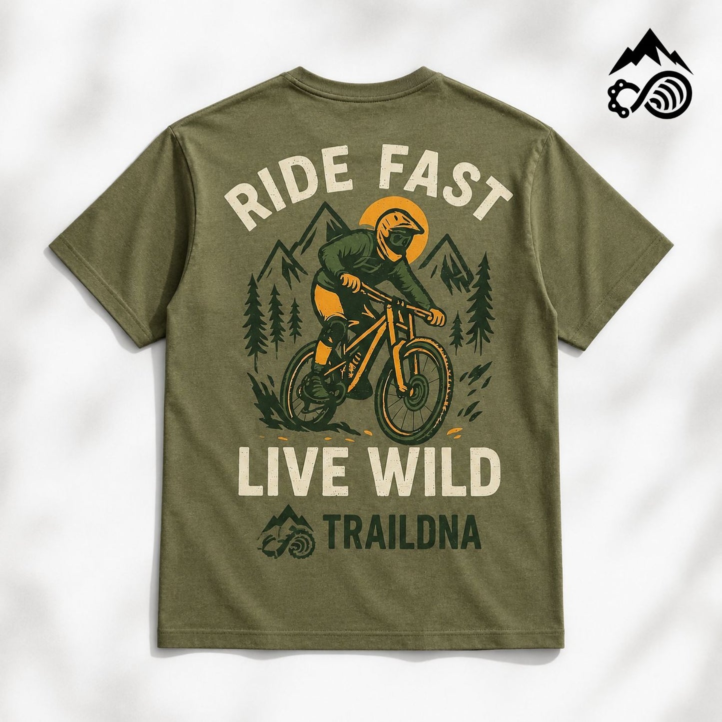 TrailDNA “Ride Fast. Live Wild.” Limited Edition T-Shirt