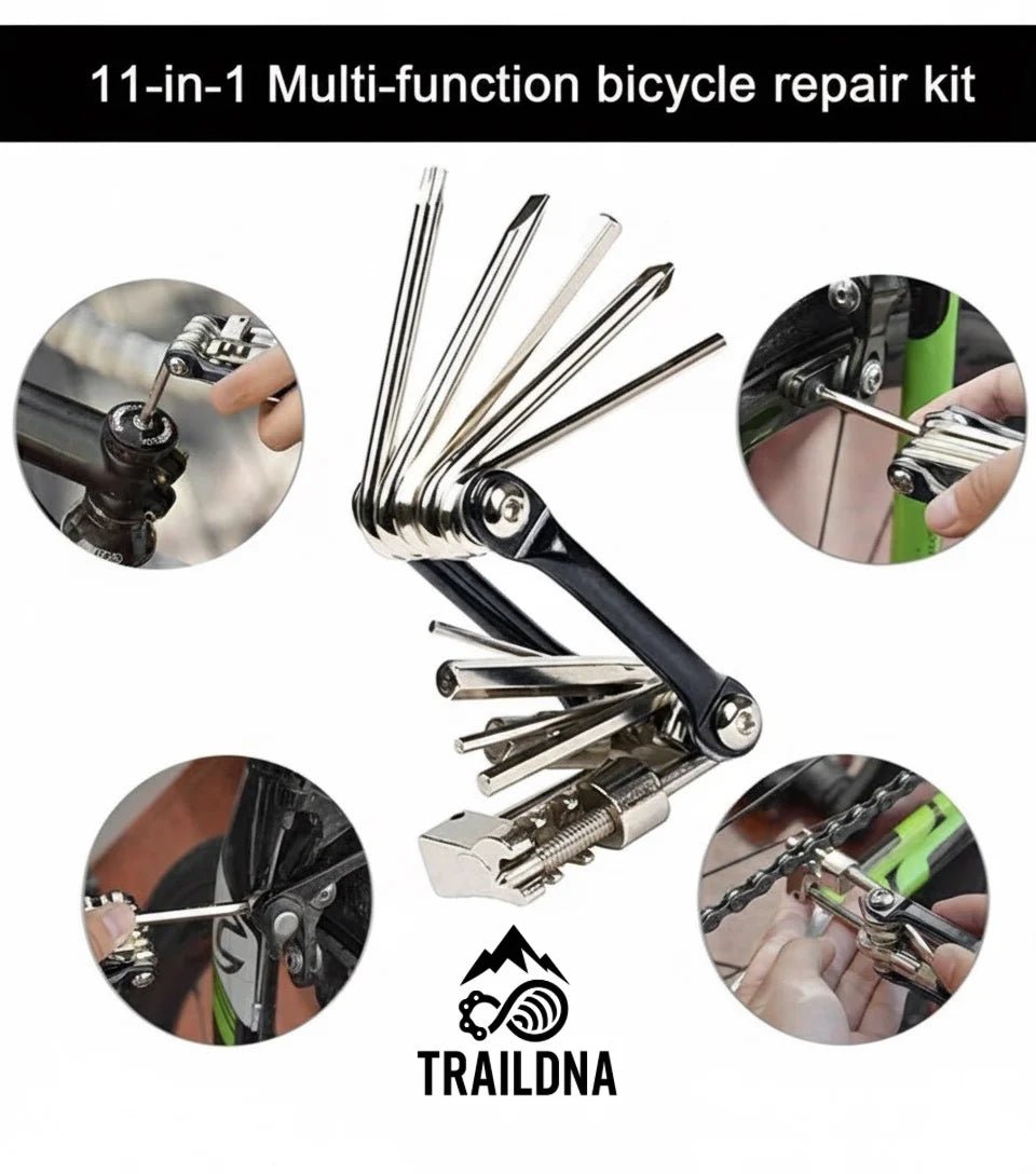TrailDNA 11 - in - 1 Multifunction Bike Tool - TrailDNA - Mtb