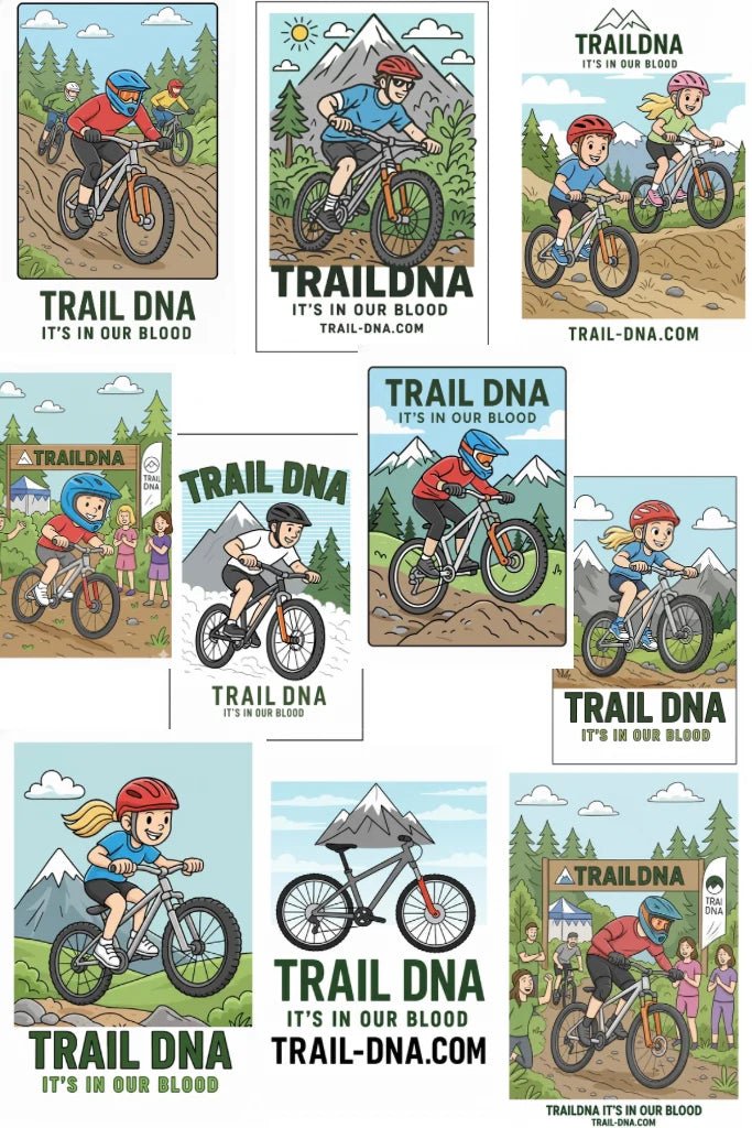 TrailDNA Kids’ MTB Colouring Pack - TrailDNA - Mtb
