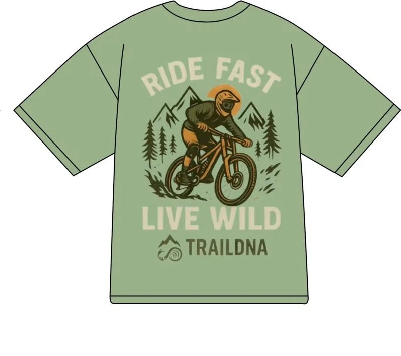 TrailDNA “Ride Fast. Live Wild.” Limited Edition T-Shirt - TrailDNA - Mtb