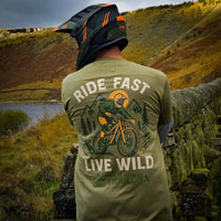 TrailDNA “Ride Fast. Live Wild.” Limited Edition T-Shirt - TrailDNA - Mtb