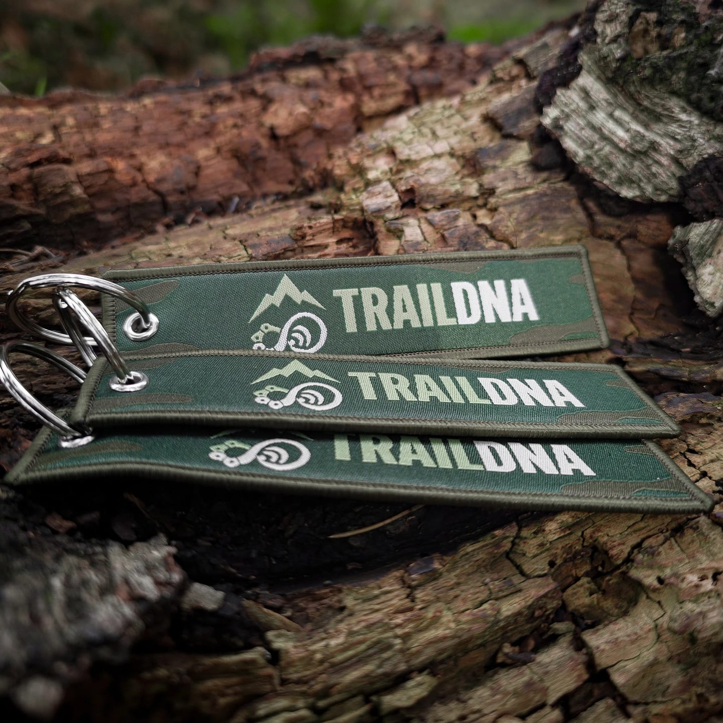 TrailDNA Woven Keyring - TrailDNA - Mtb